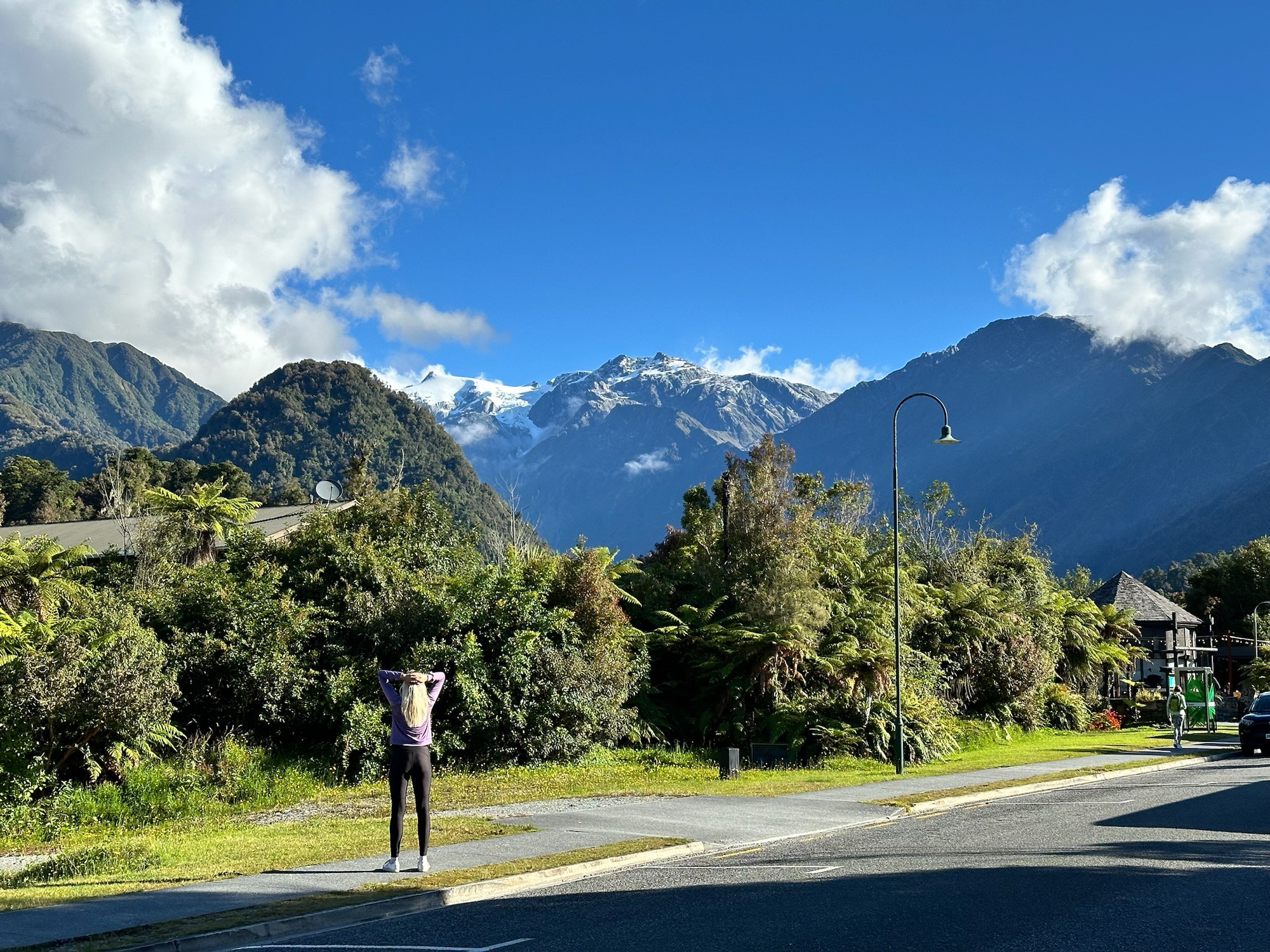 Gletscher und Regenwald